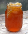 Cut Honeycomb in Jar